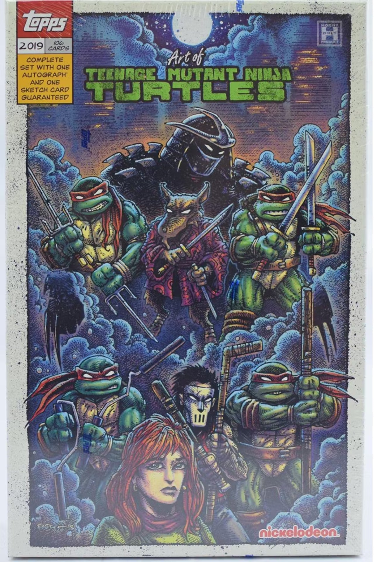 2019 Topps The Art of TMNT Hobby Box