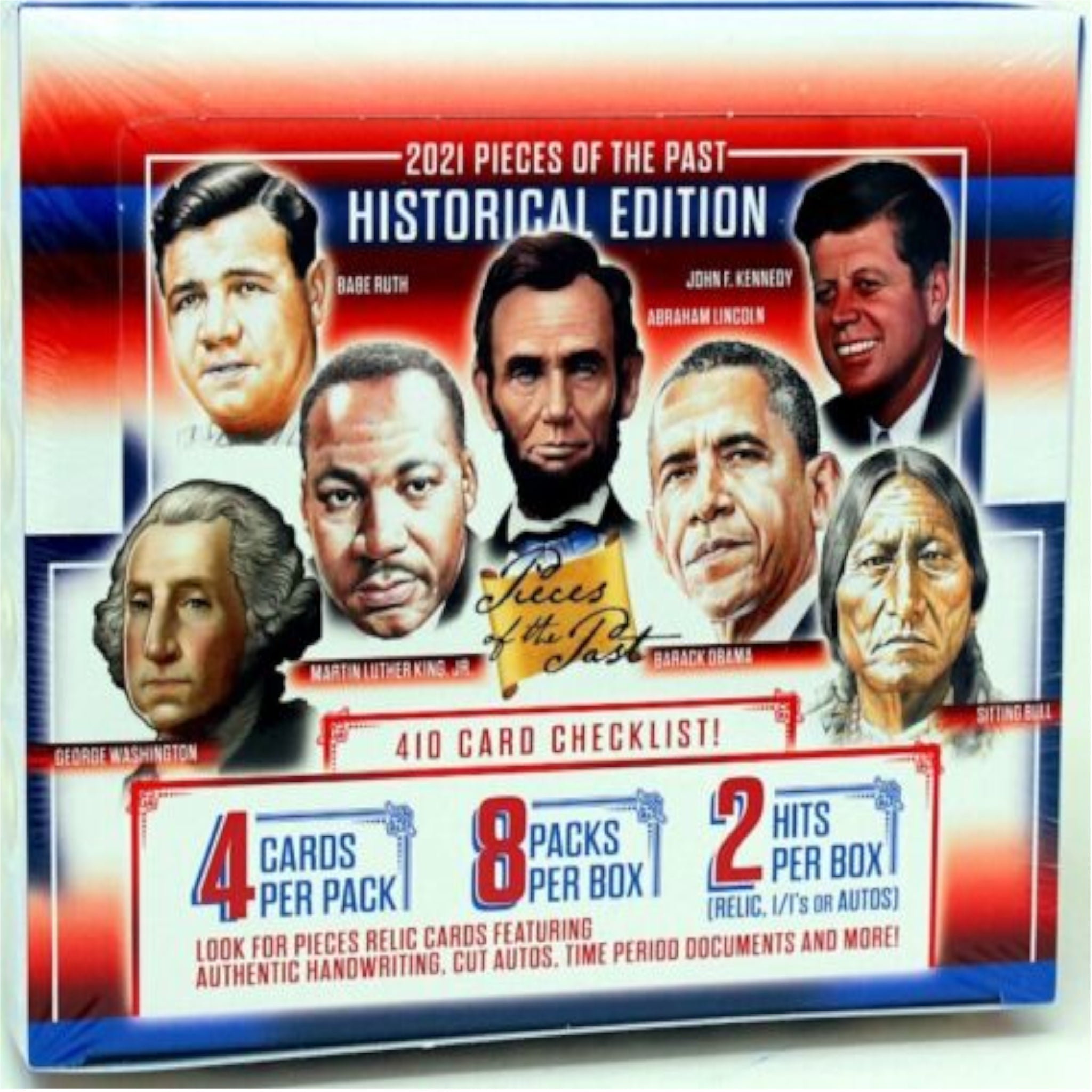 2021 Super Break Pieces of the Past History Non Sport Hobby Box