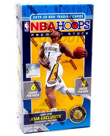 2019-20 NBA Hoops Premium Stock T-Mall Box