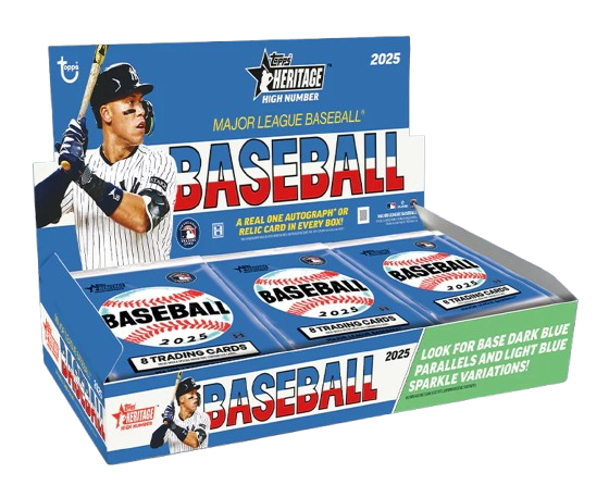 2025 Topps Heritage High Number Baseball Hobby Box